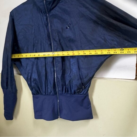 ASICS Floral Lightweight GPX Packable Hood Jacket Run Pocket Full Zip Stretch XS - Picture 15 of 16